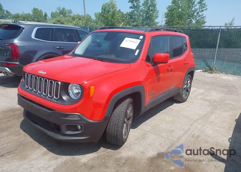 2017 Jeep Renegade Latitude Fwd from USA, damaged, VIN ZACCJABB4HPE60718